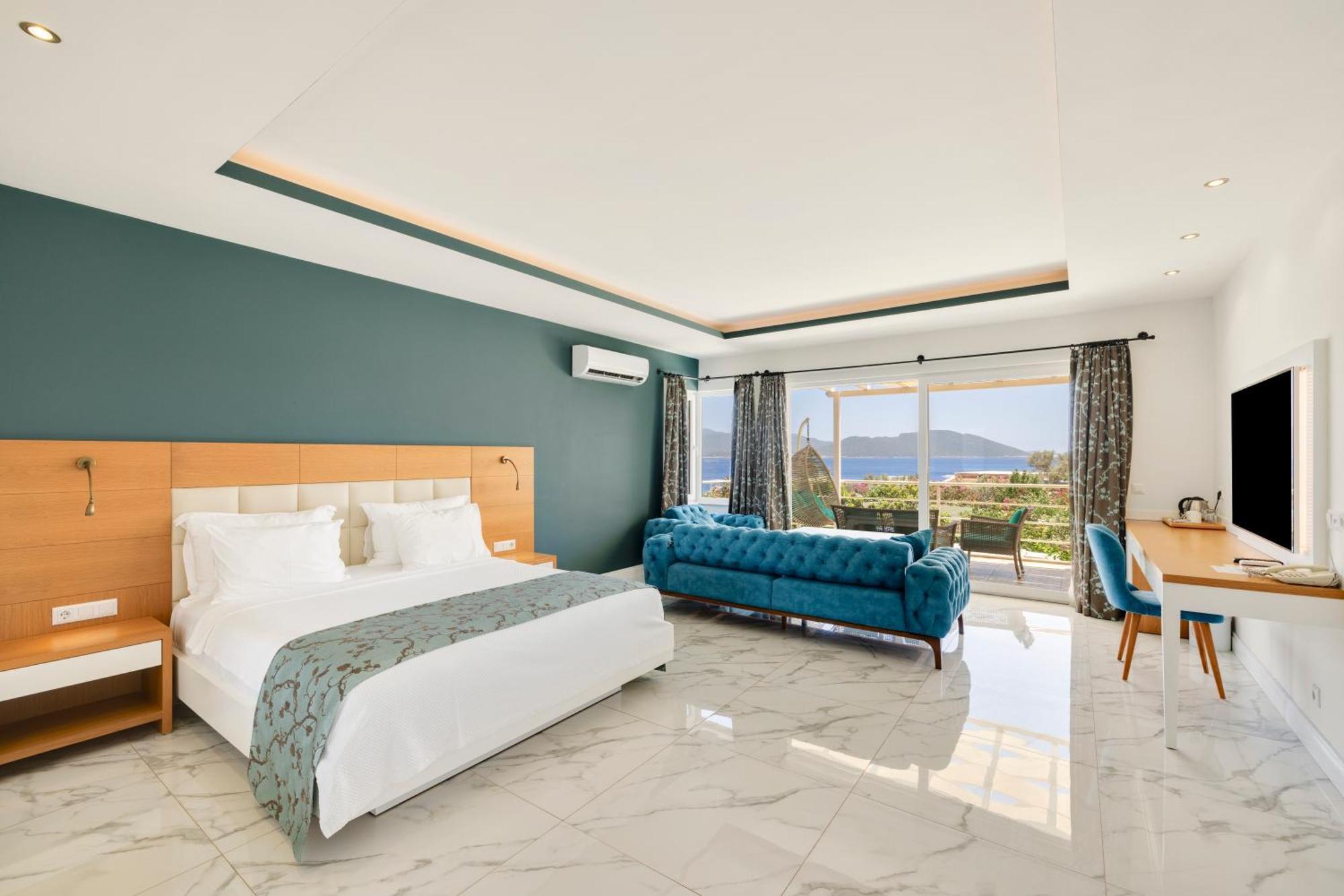 Blanca Beach Hotel Kas Exterior photo