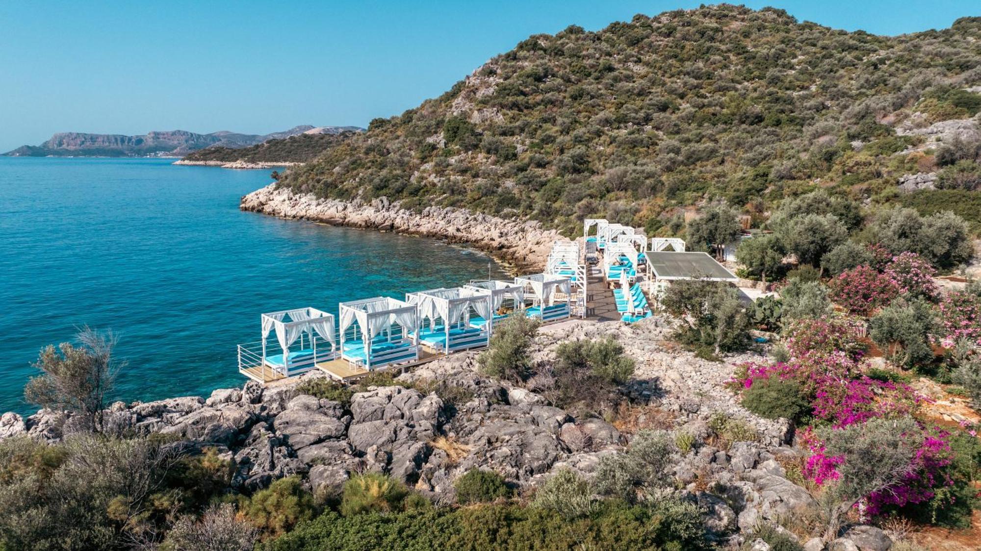 Blanca Beach Hotel Kas Exterior photo